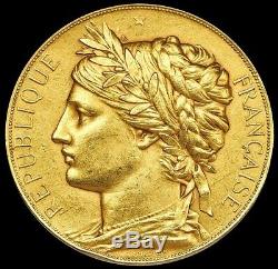 1878 Gold Republic France 83.25 Gram Universal Exposition Award Medal Paris Mint