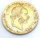 1892 Fine. 900 Gold Coin Austria 4 Florins 10 Francs, 3.2 Grams