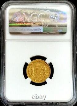1892 Kb Gold Hungary 3.3875 Grams 10 Korona Emperor Franz Joseph Coin Ngc Au 53