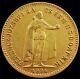 1894 Kb Gold Hungary 10 Korona 3.3875 Grams Emperor Franz Joseph Coin Xf