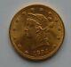 1894 Usa Gold $10 Ten Dollar Liberty Head 16.72 Grams Coin High Grade