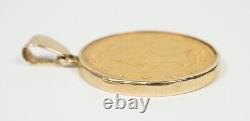1897-S $10.00 U. S. Liberty Head Gold Coin. 48375 oz AGW 18.5 Grams with Bezel