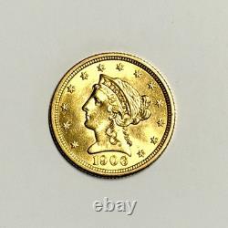 1906 Liberty Head $2.50 Gold Eagle Coin BU Lot # A2
