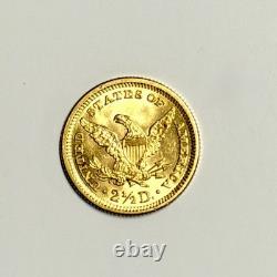 1906 Liberty Head $2.50 Gold Eagle Coin BU Lot # A2