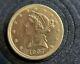 1907 $5 Dollar Liberty Head Half Eagle Gold Coin(g120031-1 8.35 Grams)