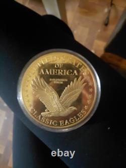 1907 Liberty Double Head Eagle Coin 111grams