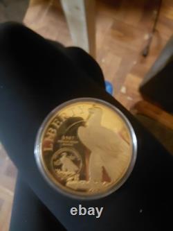 1907 Liberty Double Head Eagle Coin 111grams