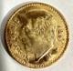 1907 Mexico Gold 5 Five Cinco Pesos Gold Coin 4.1 Grams Ex-jewelry