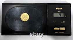 1907 Mexico Gold 5 Five Cinco Pesos Gold Coin 4.1 Grams Ex-Jewelry