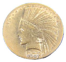 1909-P $10 Indian Gold Eagle Coin SURVIVAL POPULATION ESTIMATE = 5500