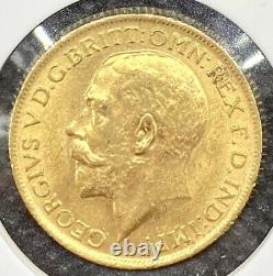 1912 British GOLD SOVEREIGN 8.01 Grams Brilliant Uncirculated Coin