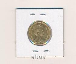 1912 Netherlands Gold Coin rare collectibles coin graded gold 5 Gulden 3.36 gram
