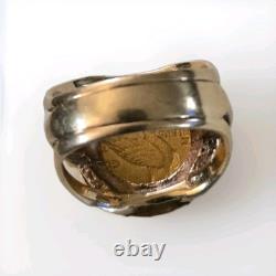 1913 Indian Head $5.00 GOLD COIN RING B. L P ENGRAVED SIZE 10/1/2 24.3 GRAMS