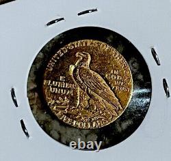 1914-D $5 Gold Indian XF, Enameled Obverse