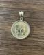 1914 French 20 Franc Gold Coin In 14k Solid Gold Bezel, Weighs 7.8g, Exc