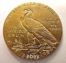 1914 US 500 Indian Head gold coin KM129 AGW 242 oz 836 grams High grade G2U