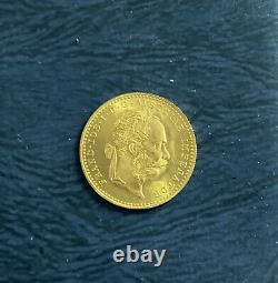 1915 3.5 Grams Of GOLD AUSTRIAN 1DUCAT BU PROOFLIKE