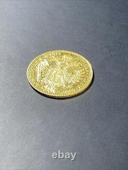 1915 Franc IOS I D G AVSTRIAE Imperator Absolute GEM BU Gold Coin 3.51 GRAMS