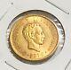 1916 5 Pesos Gold Coin Patria E Libertad 8.359 Grams
