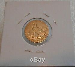1925-d Gold Indian Head $2.50 Quarter Eagle Nice Jewelry Gold Coin 4.18 Grams