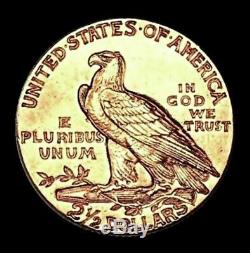 1928 Indian Head Fine Gold $2.50 Quarter Eagle Beautiful Jewelry Coin 4.18 Gram