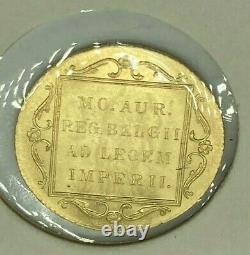 1928 NETHERLANDS Gold 1 Trade Ducat 3.5 grams Coin