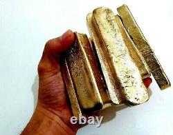 1935 Grams Scrap gold bar for Gold Recovery Melted Different Computer Coin Pins