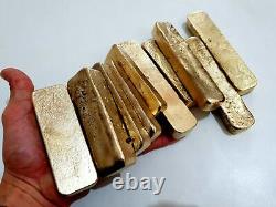 1935 Grams Scrap gold bar for Gold Recovery Melted Different Computer Coin Pins