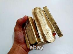 1935 Grams Scrap gold bar for Gold Recovery Melted Different Computer Coin Pins