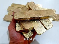 1935 Grams Scrap gold bar for Gold Recovery Melted Different Computer Coin Pins