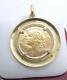1935 Swiss Gold 20 Francs Helvetia Gold Coin Pendant With Bezel 10.8 Grams