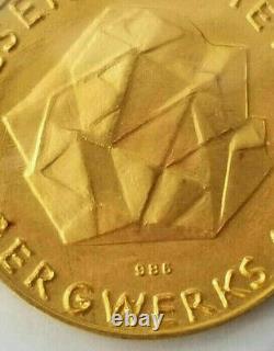 1938 9.986% Gold 25 Year Medal Germany ANACS MS 66 (23.66Kt gold)