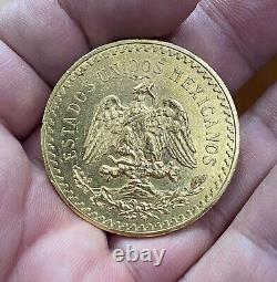 1944 Mexico 50 Pesos Gold