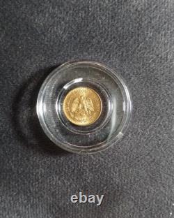 1945 2 Pesos Dos Pesos Mexico Gold Coin 1.666 Grams