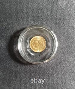 1945 2 Pesos Dos Pesos Mexico Gold Coin 1.666 Grams