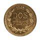 1945 Dos Pesos Mexican Gold Coin