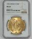 1945 Mexico Gold 50 Pesos Certified Ngc Ms 65
