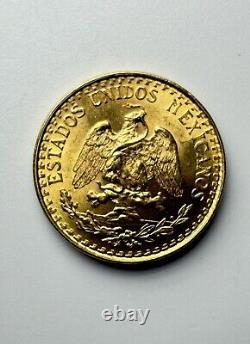 1945-Mo Mexico 2 Pesos (Dos Pesos) 1.5g Gold Coin Great Condition and Luster