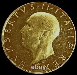 1946 Gold Italy Proof 16.9 Grams Last King Umberto II Institutional Referendum