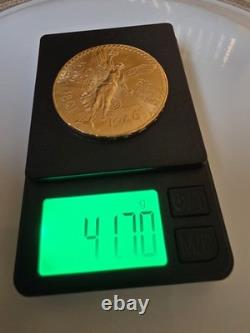 1946 Mexican 50 Pesos Centenario gold coin. 37.5 grams of pure gold RARE YEAR