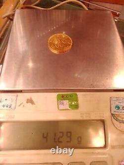 1946 mexico 50 pesos Gold Coin 41.29 Gram 22K