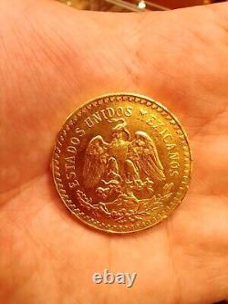 1946 mexico 50 pesos Gold Coin 41.29 Gram 22K