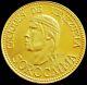 1957 Gold Sorocaima 6 Grams Caciques Indian Of Venezuela