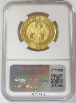 1959 Gold Venezuela Urimare Chief Caciques 15 Grams Ngc Ms 65