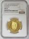 1959 Gold Venezuela Yaracuy Caciques Chief 15 Gram Ngc Ms 64