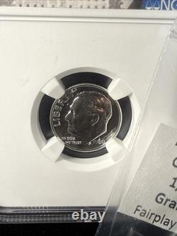 1960 Roosevelt Dime PF69 And 1/2 Gram Of Natural Gold Nuggets