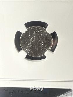 1960 Roosevelt Dime PF69 And 1/2 Gram Of Natural Gold Nuggets