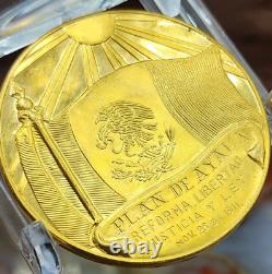 1961-1963 EMILIANO ZAPATA Centenario Libertad Gold Coin /Medal Lowest Prices