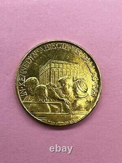 1964 Kennedy Oswald Ruby Gold Coin 6 Grams 90% German Commemorative (RARE)
