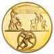 1966 Israel 30 Gram Gold Baron Edmond De Rothschild Medal Sku#286157